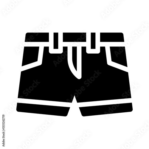 shorts glyph icon