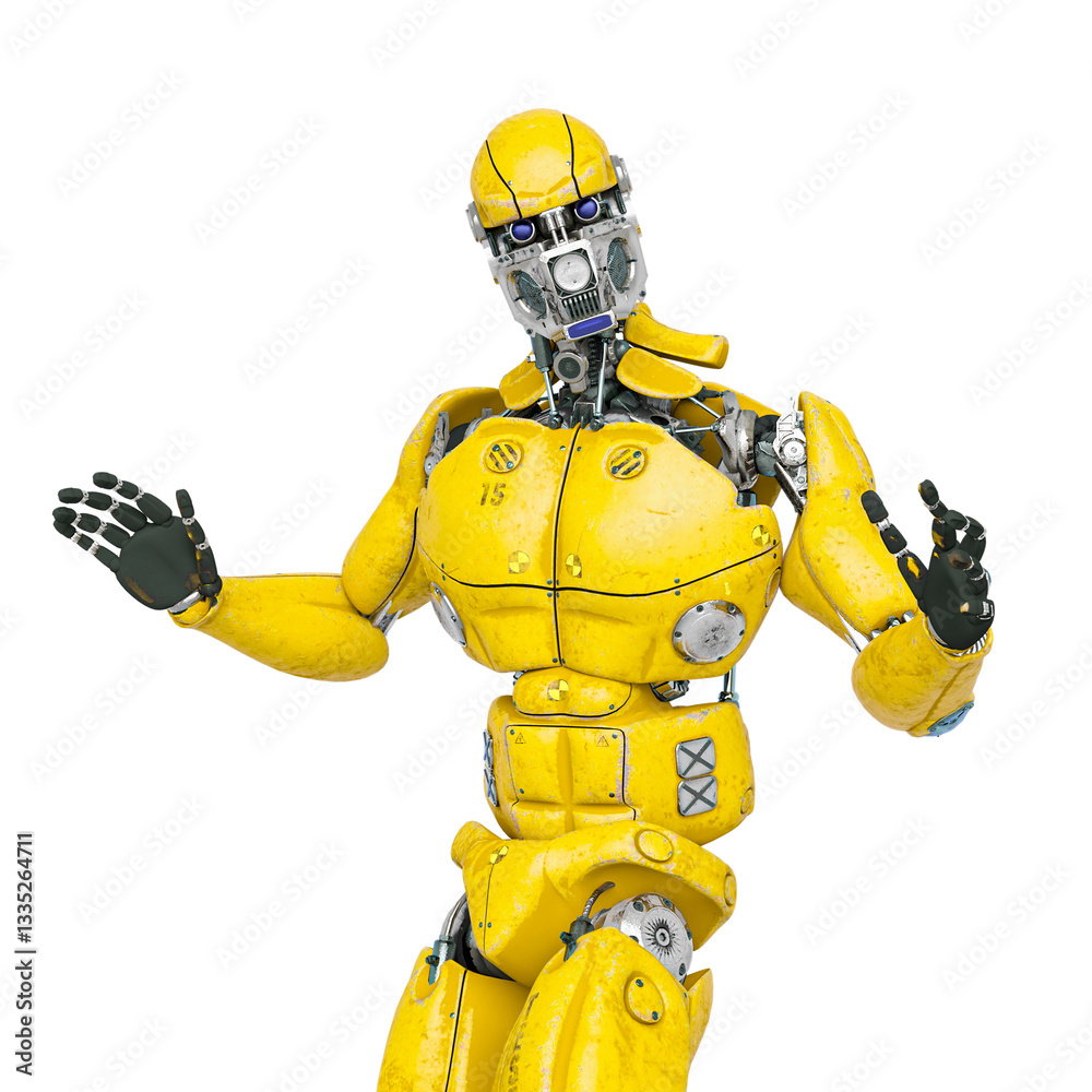 beta tester mech is explaning the plan beta tester mech is explaning the plan
