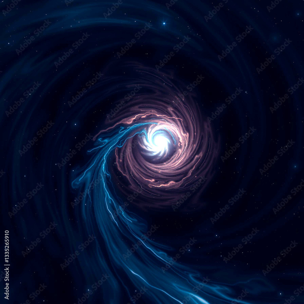 Fototapeta premium Uncharted Infinity: Mystical Creatures in Celestial Cartography