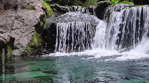 waterfall in the park