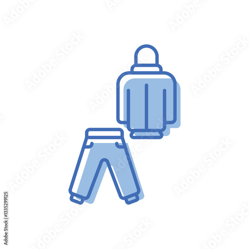 Ski Accessory Vector icon