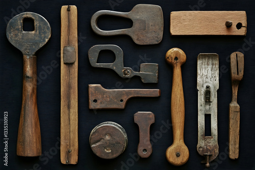 Security mechanism wooden implements