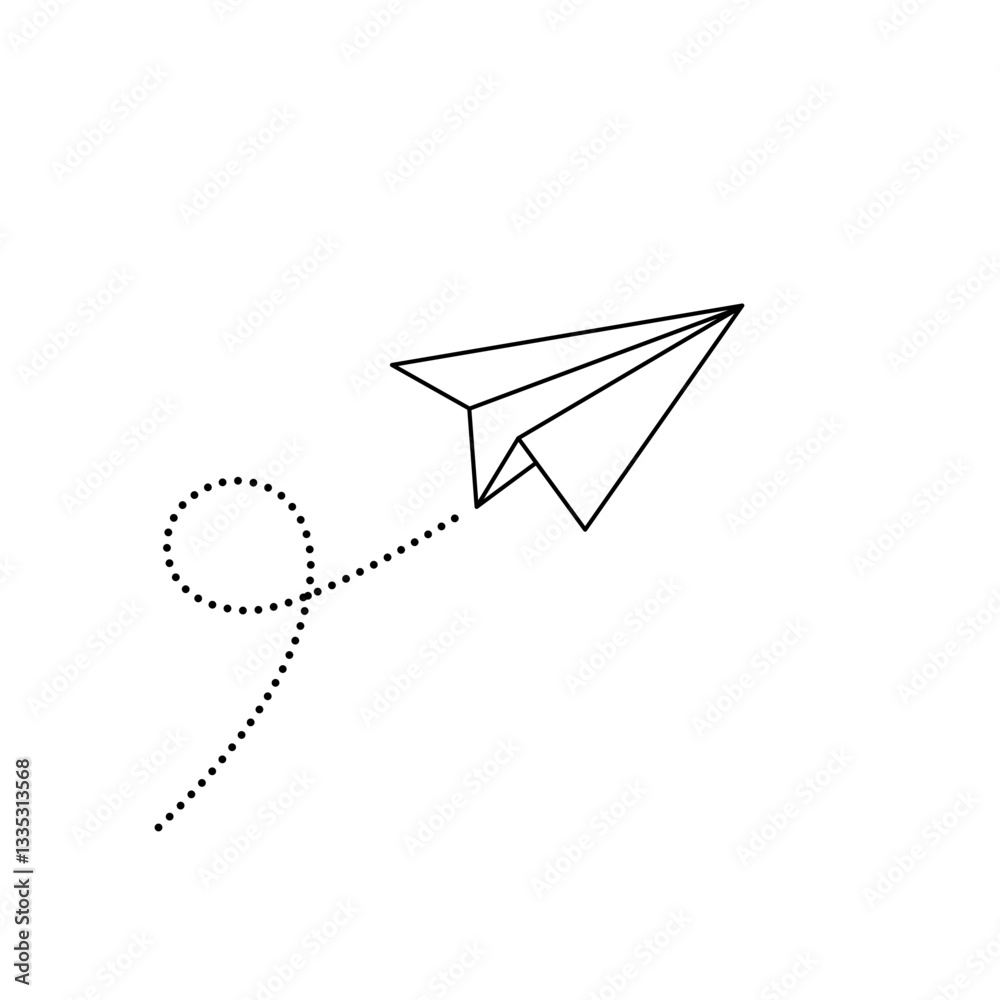 paper plane vector illustration paper plane vector illustration