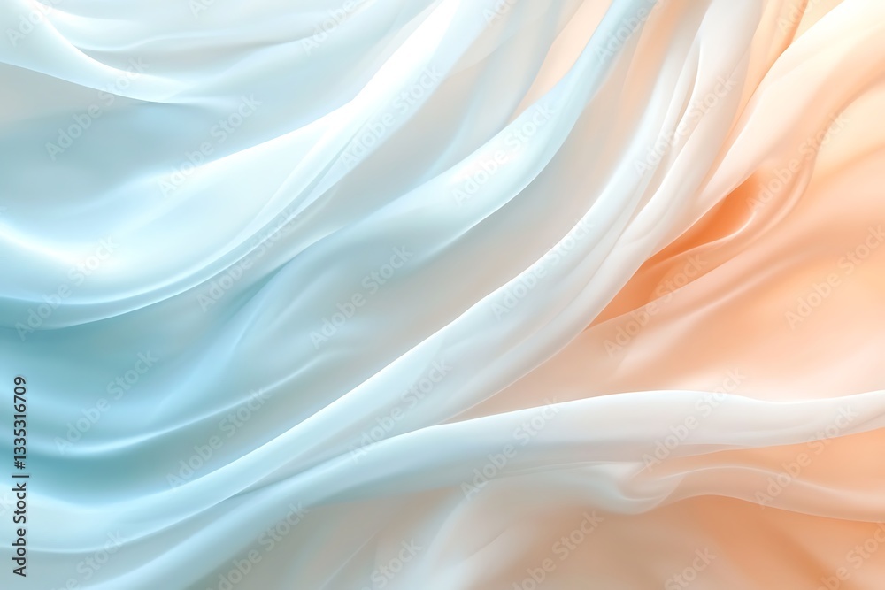 Obraz premium Delicate Gradient Fabric Texture