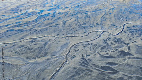 Pollution and water contamination of the copper mine exploitation in Geamana, near Rosia Montana, Romania, Europe	