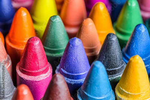 children's crayons & color pencil