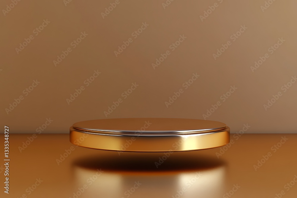 Golden Product Display Stand Golden Product Display Stand