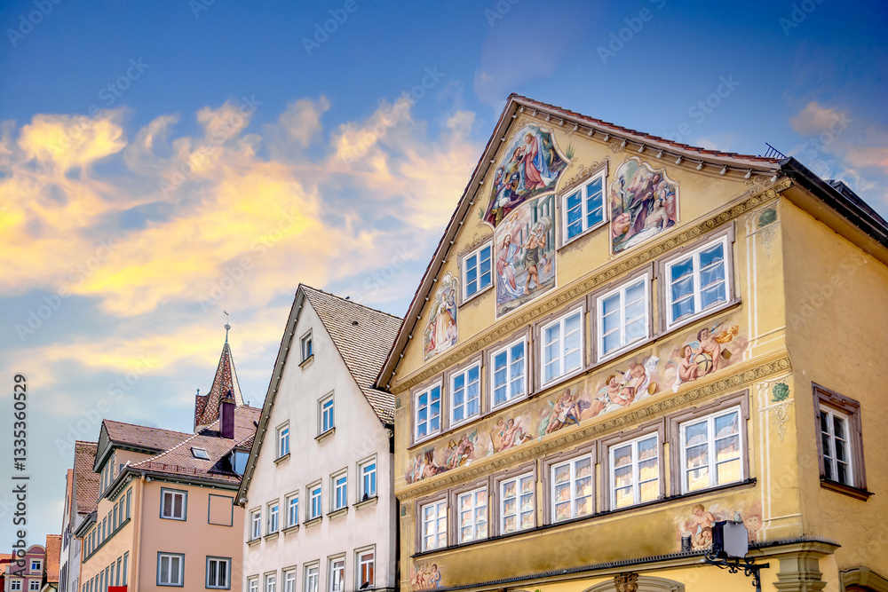 Fototapeta premium Altstadt, Schwaebisch Gmuend, Germany