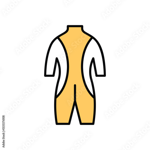 Diving Suit Vector icon