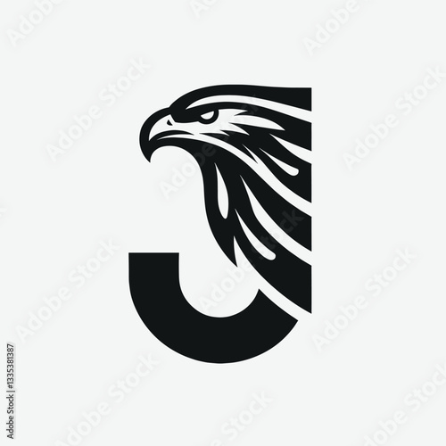 Astounding Black Eagle Logo for Professional Branding