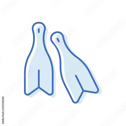 Flipper Vector icon