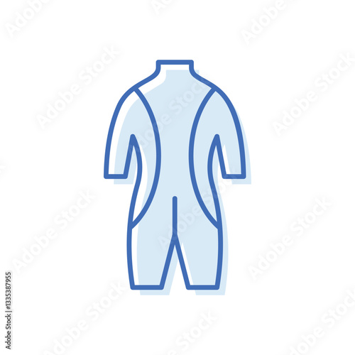 Diving Suit Vector icon