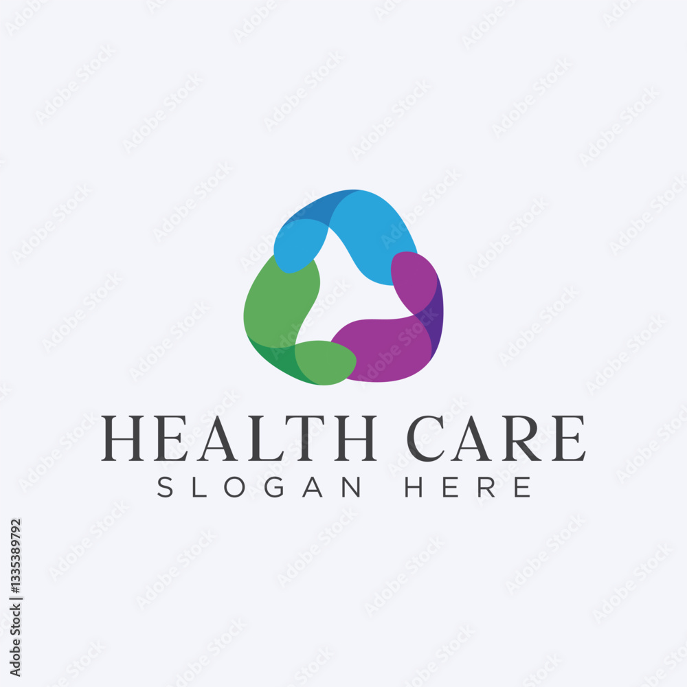 Obraz premium Healthcare logo, hospital logo, medical logo, health icon
