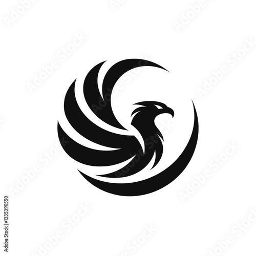 Striking Eagle Logo Memorable and Distinctive Symbol