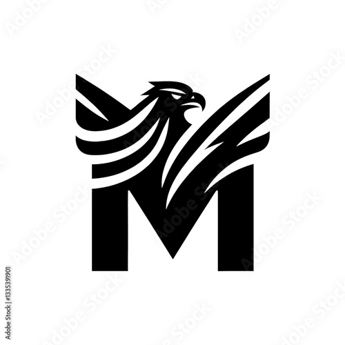 Rapid Eagle Logo Fast, Efficient and Modern