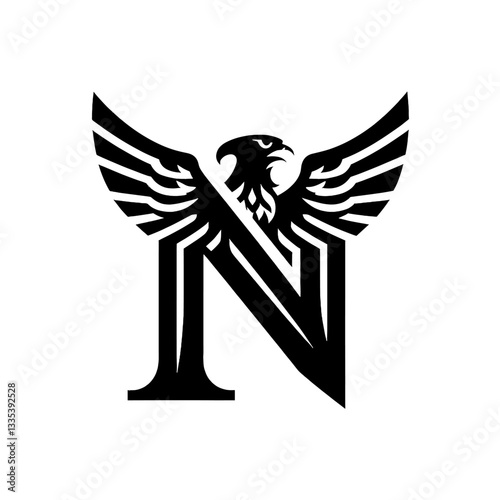 Iconic Eagle Logo Perfect for Merch, Branding and More