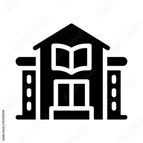 library glyph icon