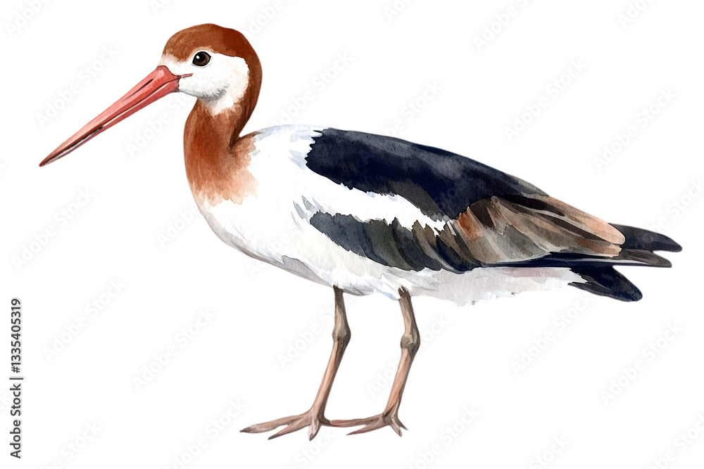 Fototapeta premium Detailed Illustration Of A Bird