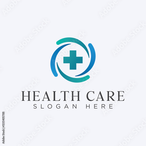 Healthcare logo, hospital logo, medical logo, health icon