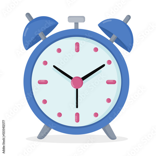Alarm clock vector illustration isolated on white background