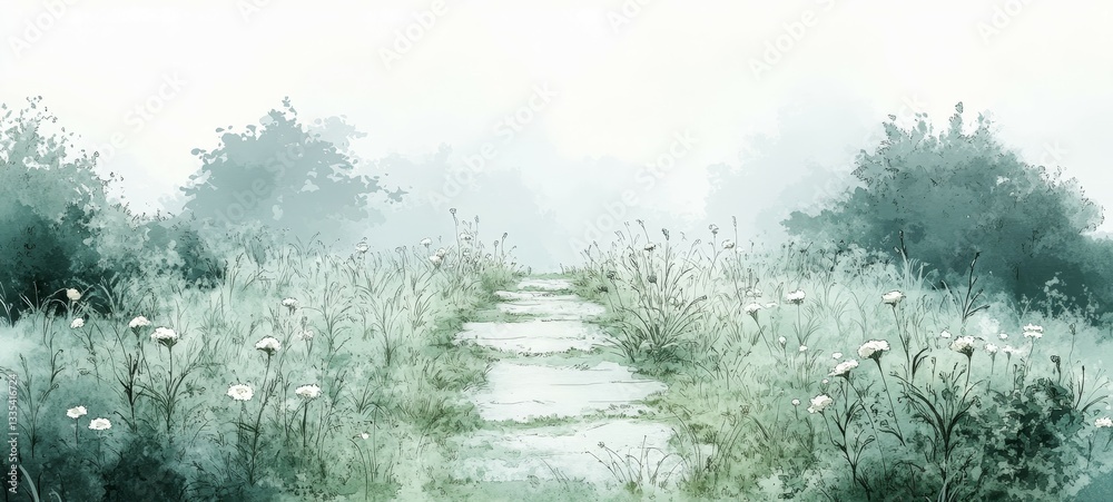 Overgrown Garden Path, Dementia