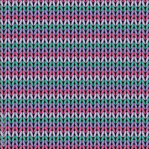 Knitted background pattern wallpaper knitting decorative print handmade textile knitting handiwork