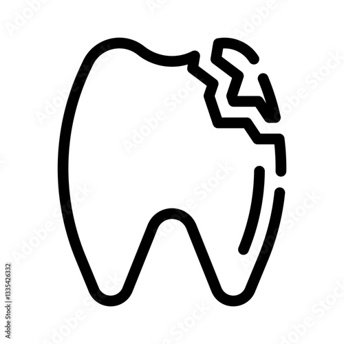 cavity line icon
