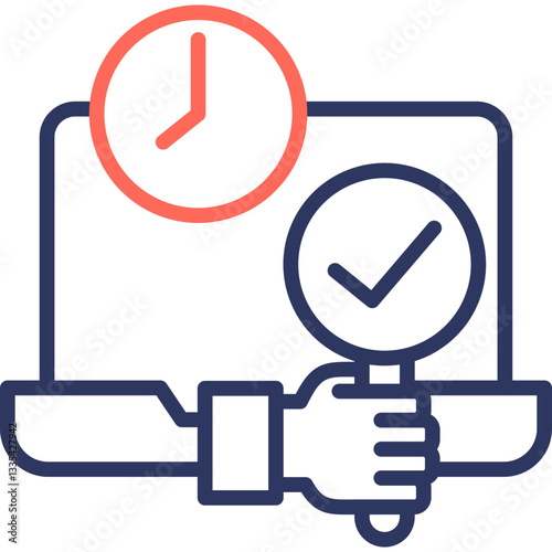 Availability line color icon