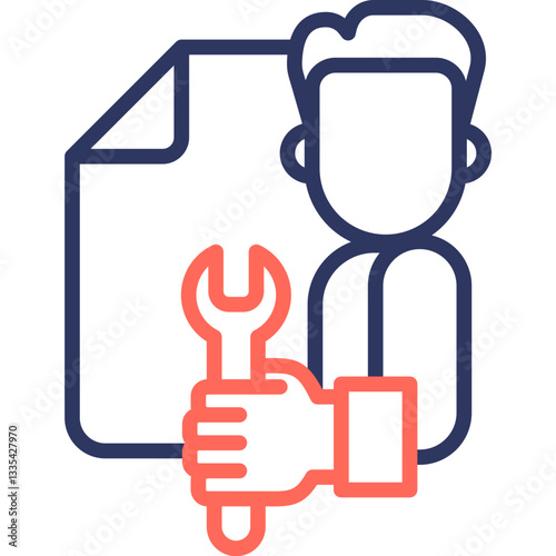 Maintainability line color icon