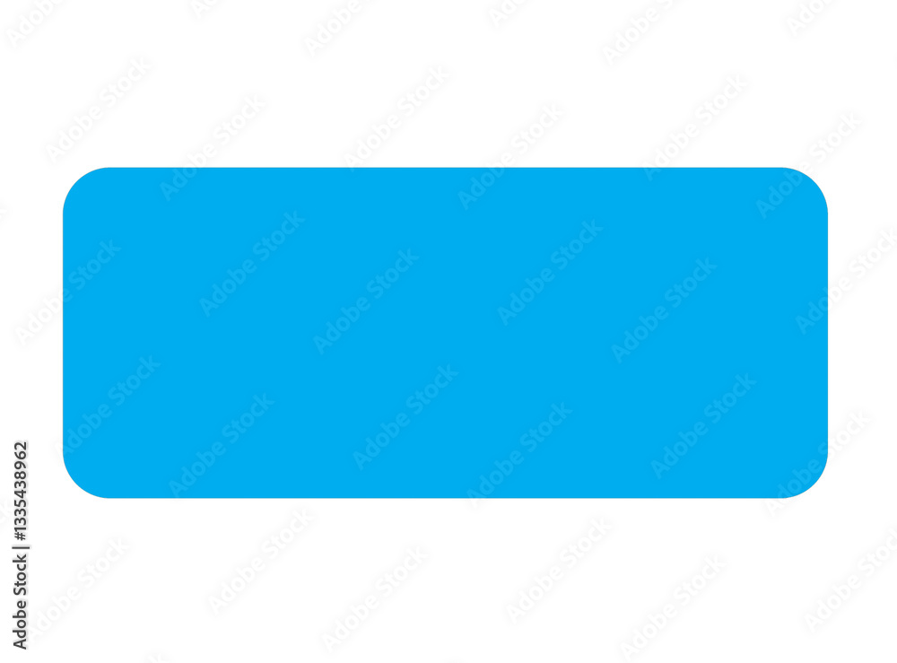 Isolated Blue Rounded Button Shape on Transparent Background Isolated Blue Rounded Button Shape on Transparent Background