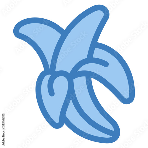 Banana Icon Element For Design