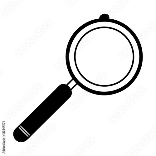 Magnifying Glass Icon for Search and Exploration