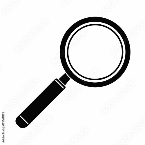 Magnifying Glass Icon for Search and Exploration