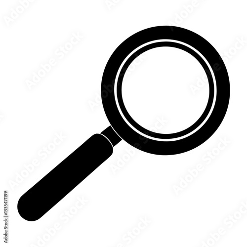 Magnifying Glass Icon for Search and Exploration