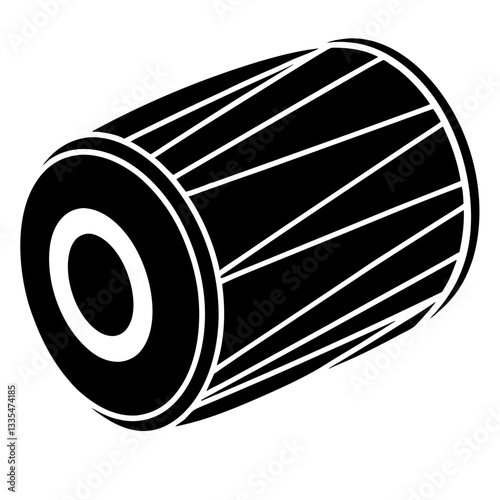 3D illustration of an isolated old oil barrel with filter and metal details in white and black colors, representing fuel and power equipment for industry and motors