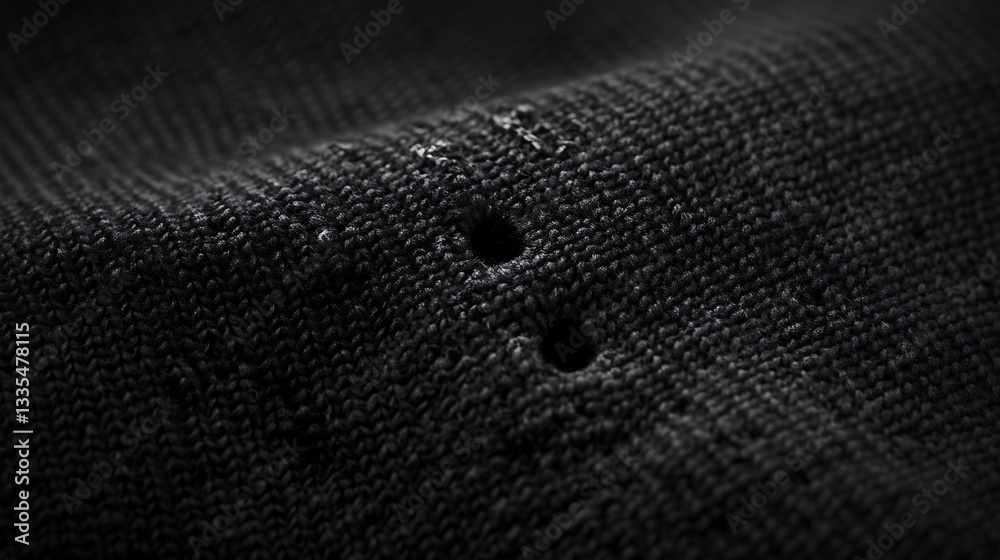 custom made wallpaper toronto digitalClose-up of black fabric texture with ventilation holes.