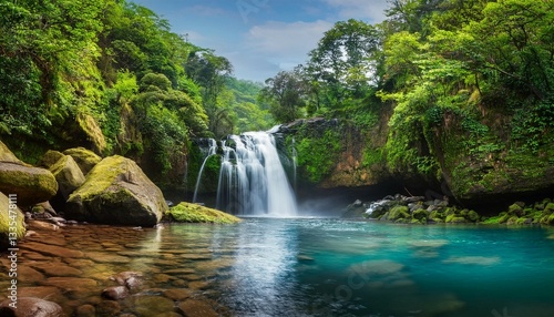 waterfall in the forest