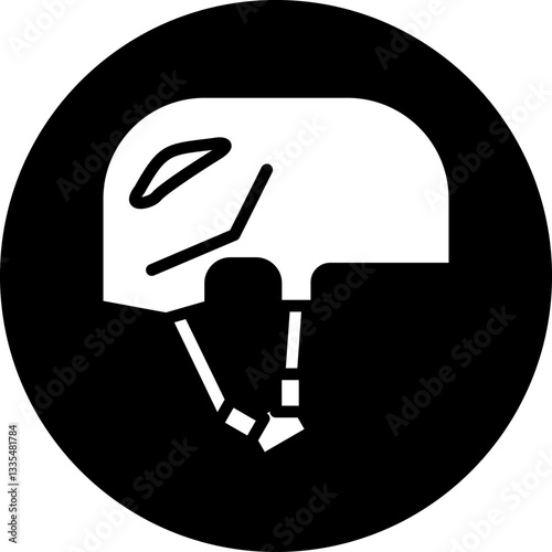 Skateboard Helmet Icon Style