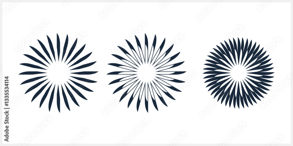Fototapeta premium Spiral with gray colors lines as dynamic abstract vector background or logo or icon. Yin and Yang symbol.
