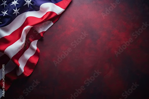 Detailed Color Picture of Photo of Labor Day Banner Composition