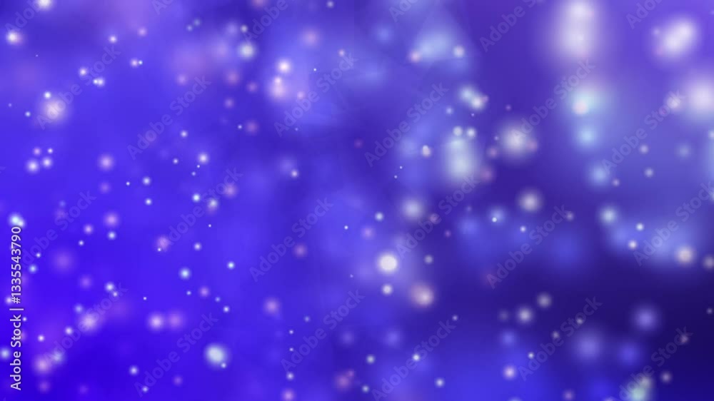 Vibrant blue gradient with glowing bokeh lights for use as background, video animation, loop screensaver, artistic design, or marketing material Vibrant blue gradient with glowing bokeh lights for use as background, video animation, loop screensaver, artistic design, or marketing material