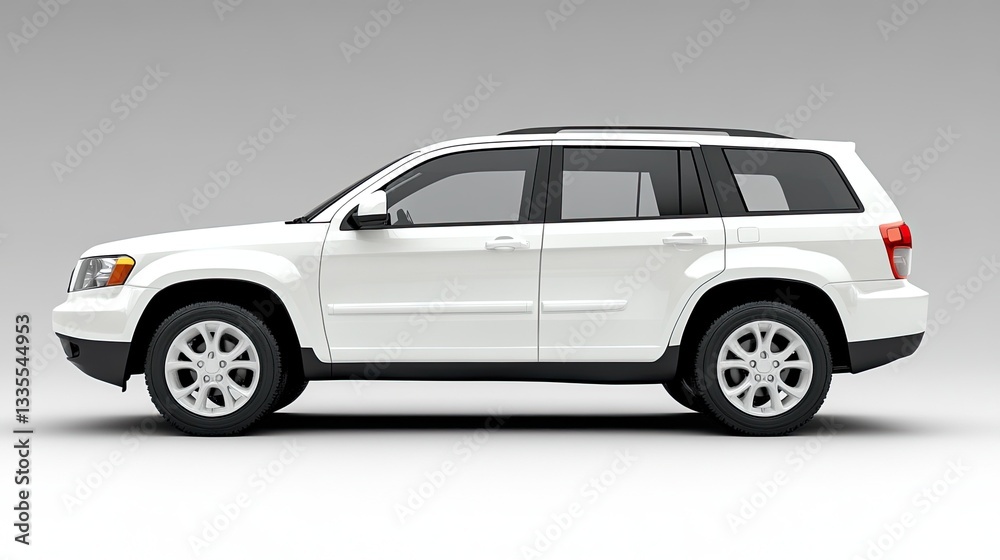 Isolated SUV Isolated SUV