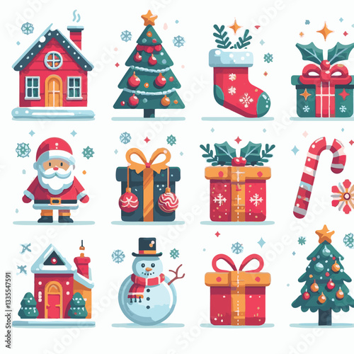 background, christmas, card, illustration, decoration, xmas, design, winter, greeting, white, vector, celebration, holiday, art, banner, happy, merry, tree, abstract, graphic, year, new, invitation, s
