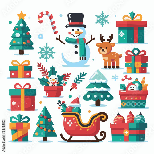 background, christmas, card, illustration, decoration, xmas, design, winter, greeting, white, vector, celebration, holiday, art, banner, happy, merry, tree, abstract, graphic, year, new, invitation, s