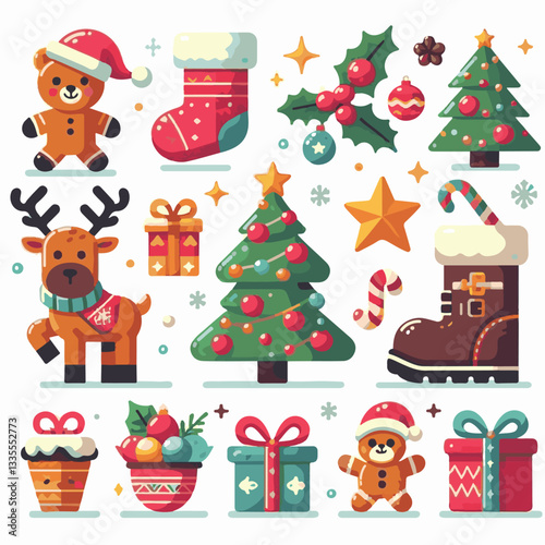 background, christmas, card, illustration, decoration, xmas, design, winter, greeting, white, vector, celebration, holiday, art, banner, happy, merry, tree, abstract, graphic, year, new, invitation, s