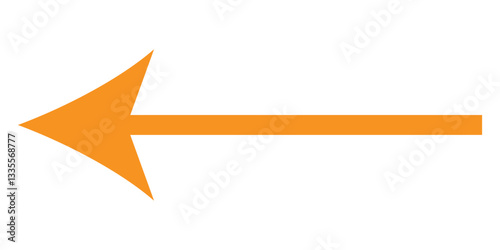 A large black icon with a solid long arrow pointing to the right on a white background