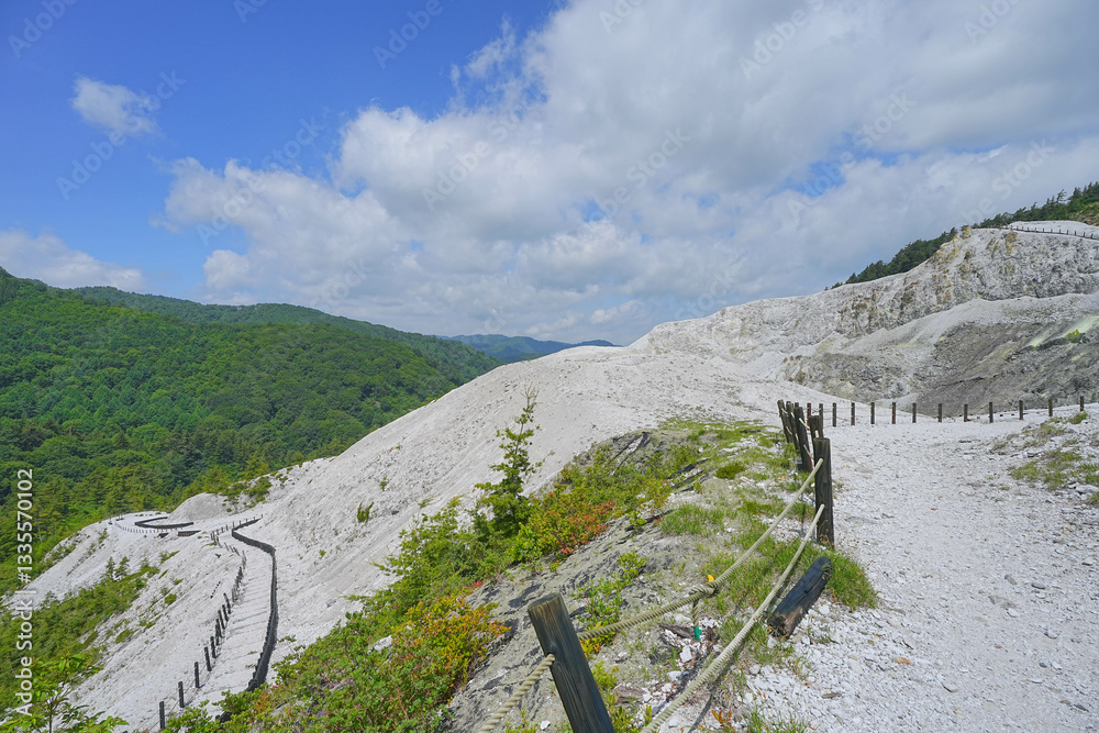 Fototapeta premium 川原毛地獄