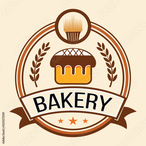 A premium and inviting bakery logo that captures the essence of warmth, freshness, and artisanal craftsmanship.eps