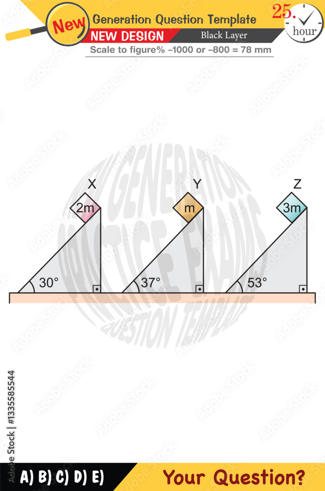 Physics, Physical concepts, High school, middle school, exam question template, numerical lessons, verbal lessons, Next generation problems, for teachers, editable, black layer, eps Physics, Physical concepts, High school, middle school, exam question template, numerical lessons, verbal lessons, Next generation problems, for teachers, editable, black layer, eps