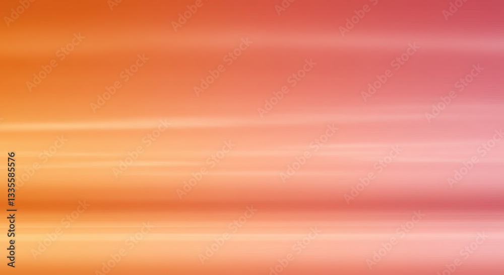 Abstract Peach and Coral Gradient Background Soft Horizontal Blurs Smooth Texture Pastel Hues Abstract Peach and Coral Gradient Background Soft Horizontal Blurs Smooth Texture Pastel Hues